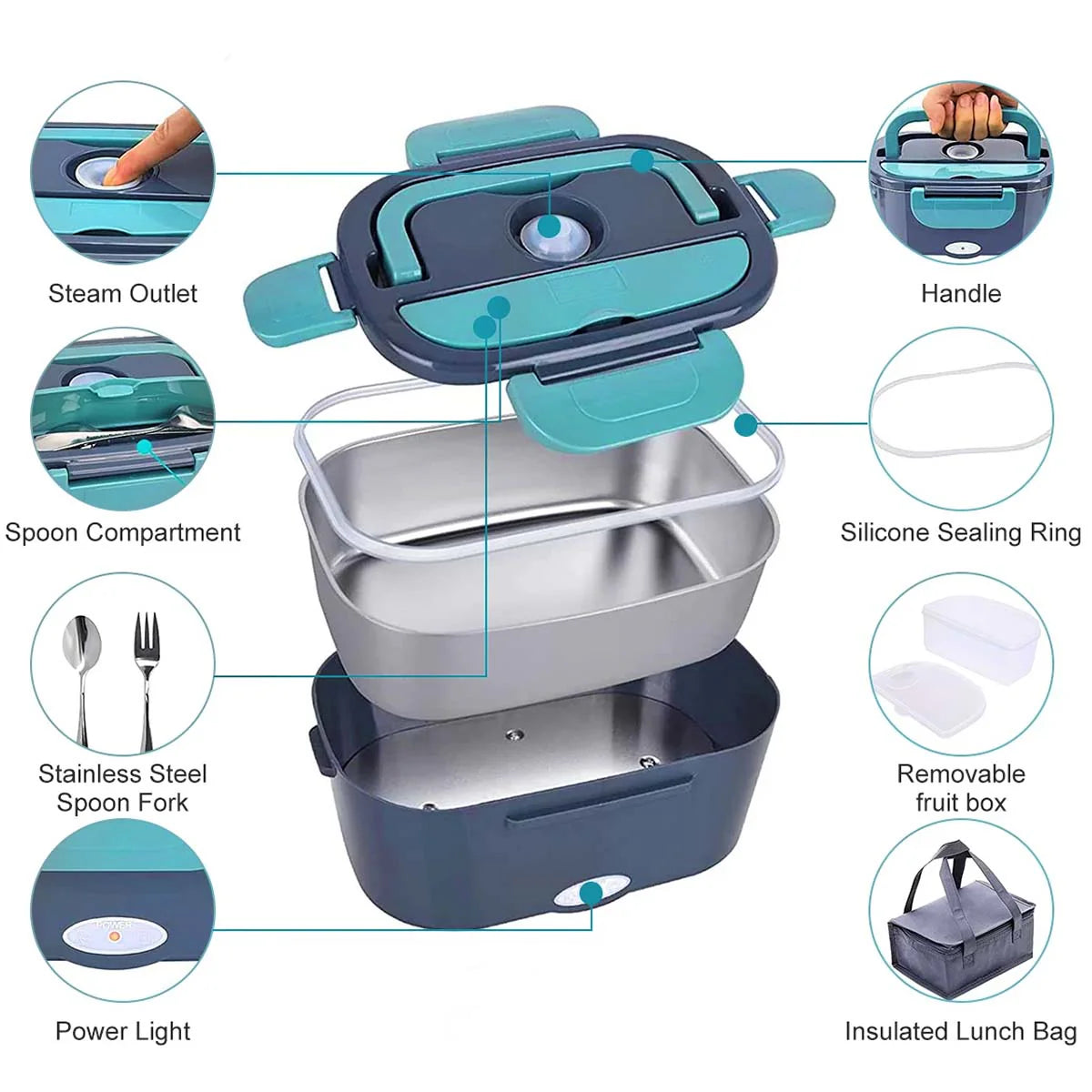 Portable Electric Lunch Box