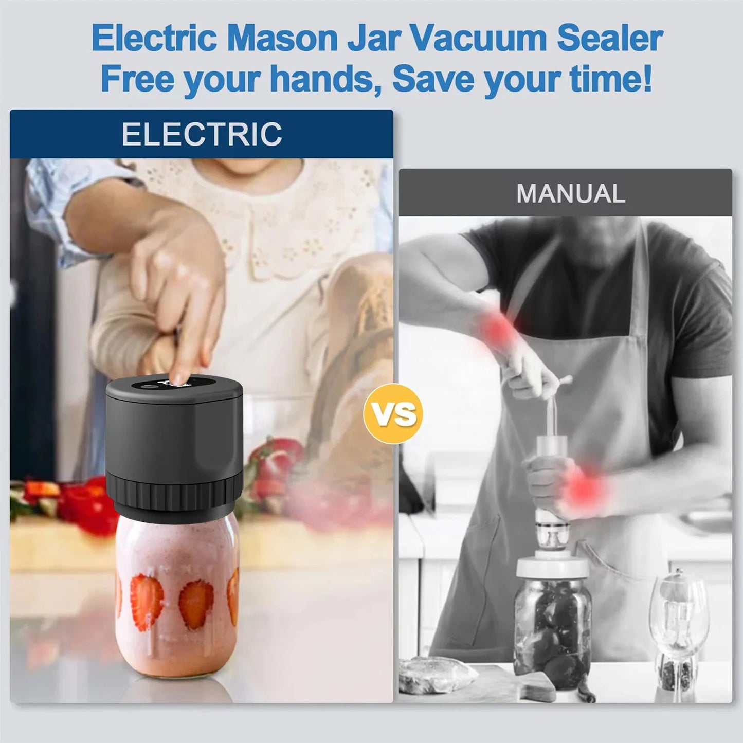 Secure Kitchen Solutions™  Electric Vacuum